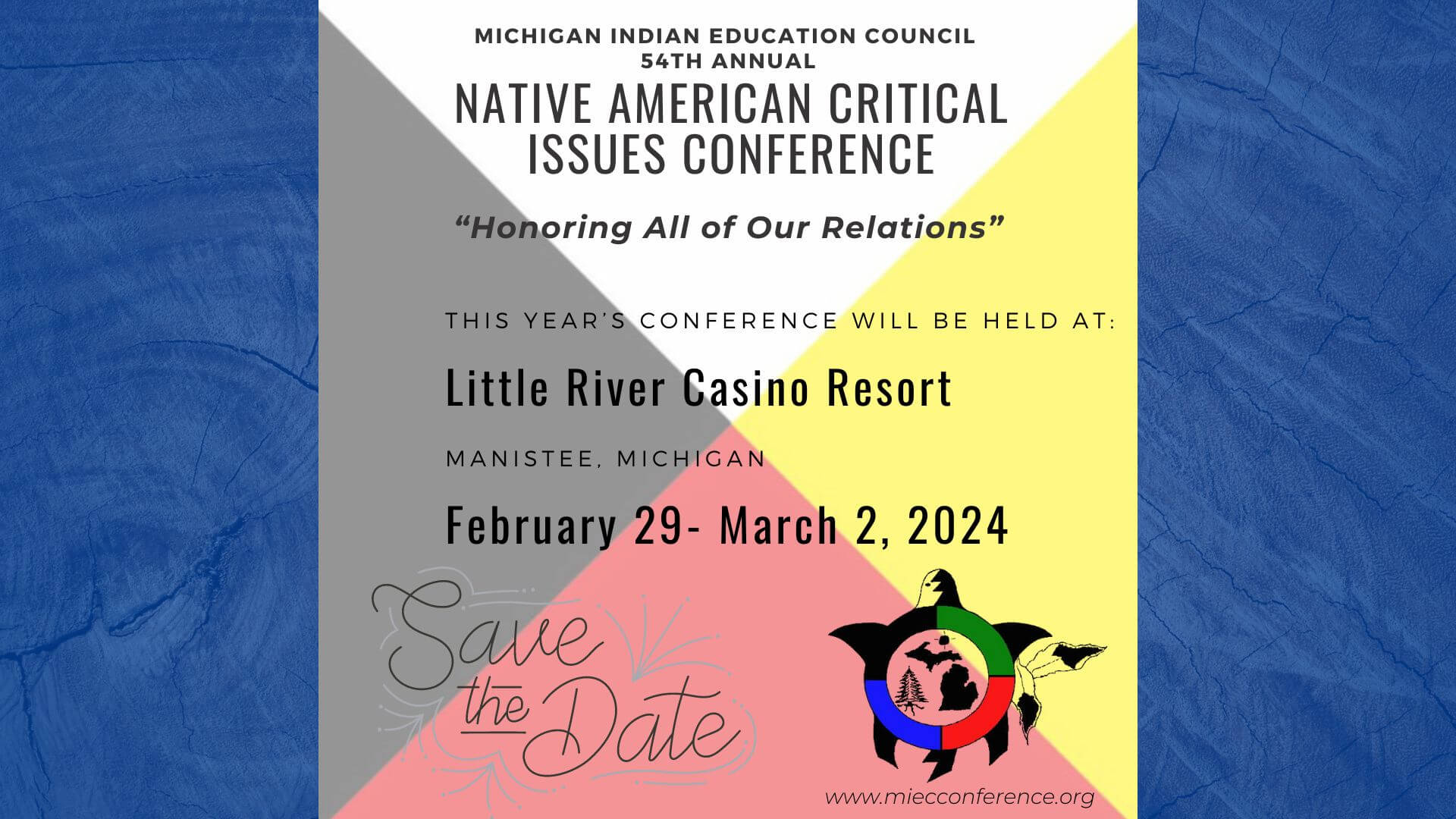 February 29 – March 2, 2024 Native American Critical Issues Conference
