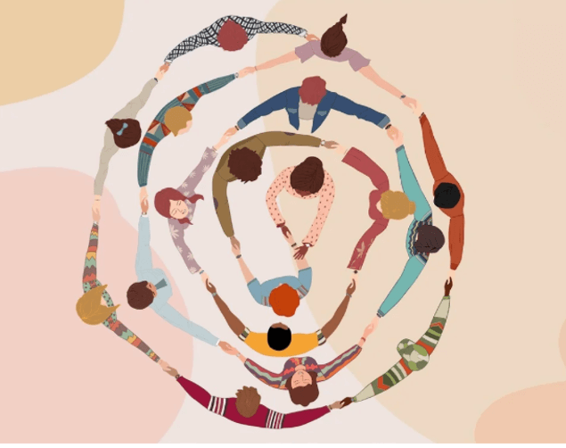 Artist rendering of talking circle