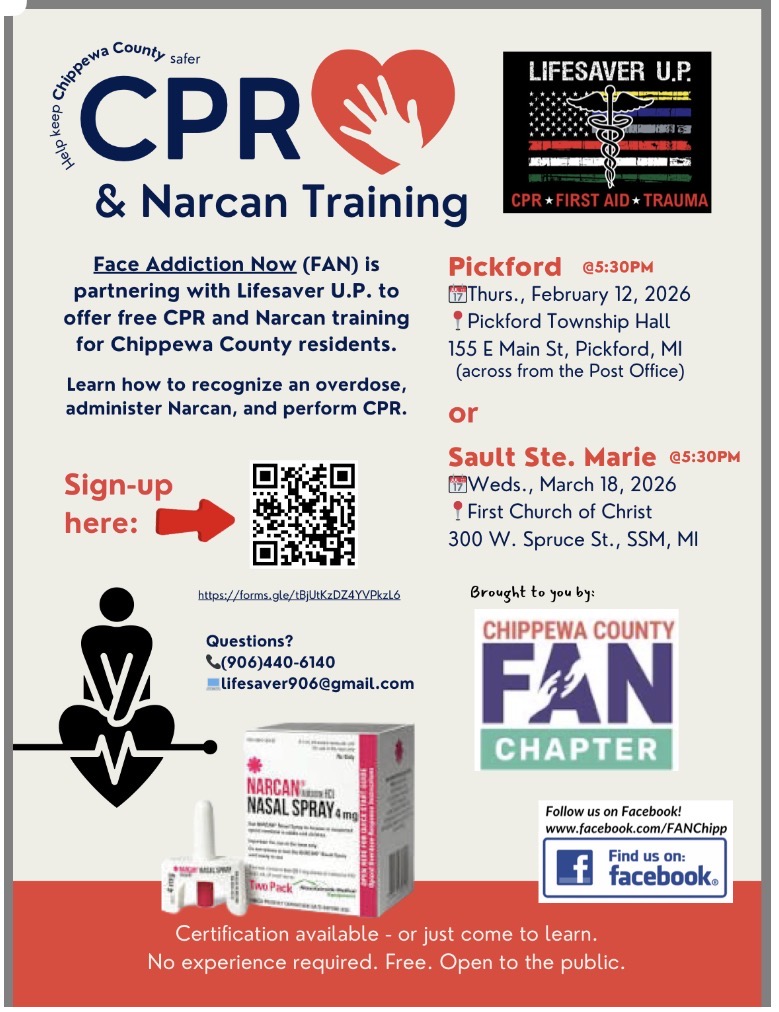 FAN CPR and Narcan Training