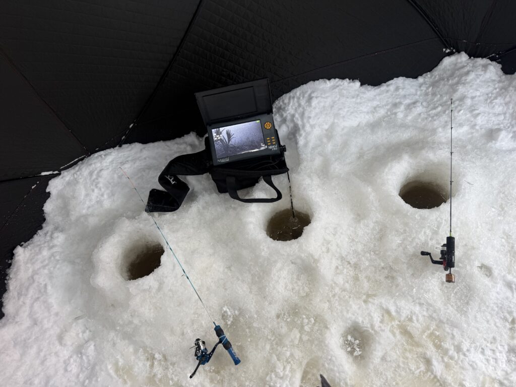 Wilderness Treasures of Pickford offered a generous discount to support the Inter-Tribal Council of Michigan and Bay Mills Indian Community Biological Services NOAA B-WET ice fishing field trip.