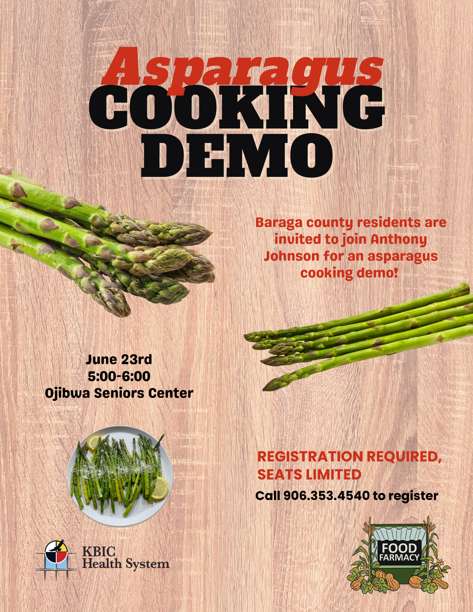 Asparagus Cooking Demo