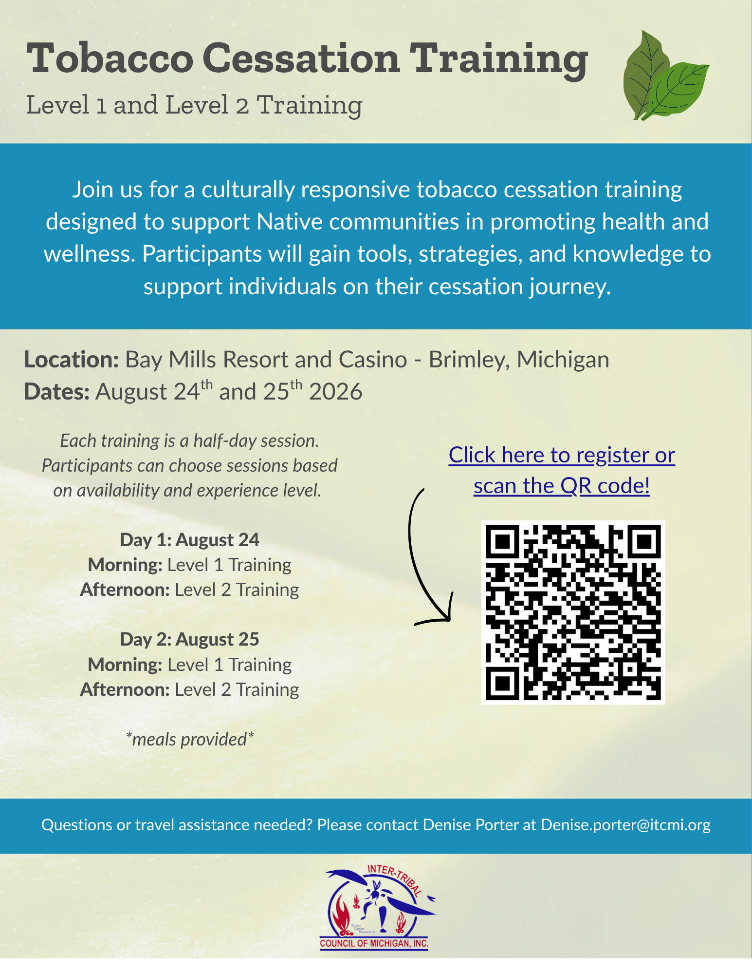 Tobacco Cessation Training