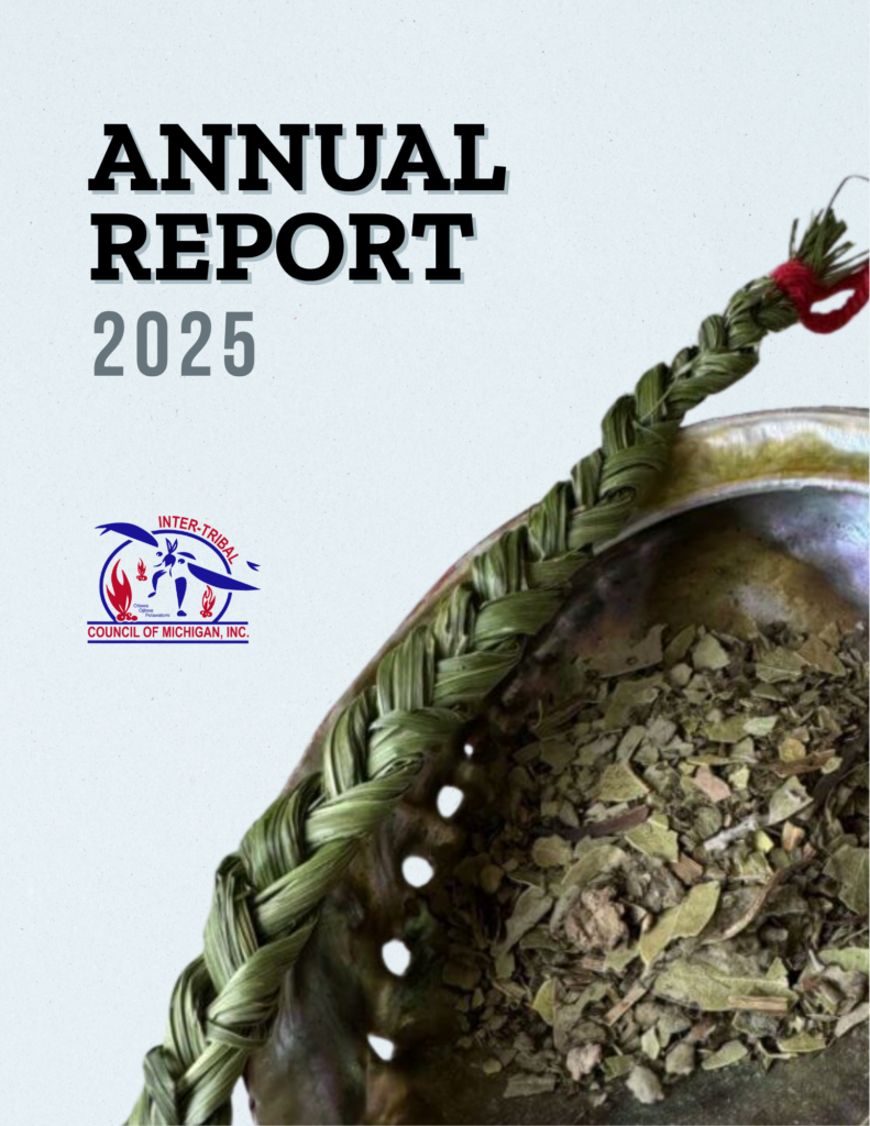 2025 Inter-Tribal Council of Michigan Annual Report Cover